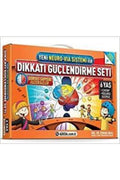 Adeda - Dgs Dikkati Güçlendirme Seti 6 Yaş (3 Kitap Takım) Adeda + MES Akademi Eğitim Seti Hediye!