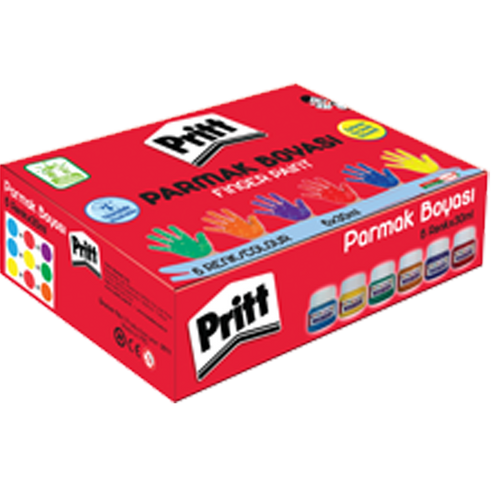 Pritt Parmak Boyası 30Ml 6 Renk
