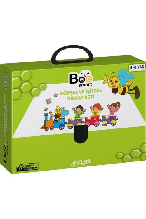 Bee Smart Görsel Ve İşitsel Dikkat Seti 5-6Yaş + MES Akademi Eğitim Seti Hediye!
