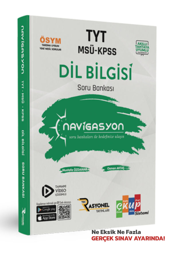 MES Akademi Yapay Zeka Eğitim Seti Hediyeli Tyt-msü-kpss Dil Bilgisi Soru Bankası (YAZARLARINDAN VİDEO ÇÖZÜMLÜ)