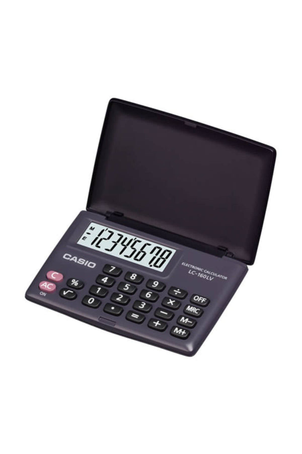 MES Akademi Yapay Zeka Eğitim Seti Hediyeli Lc-160Lv-Bk 8 Hane Cep Hesap Makinesi