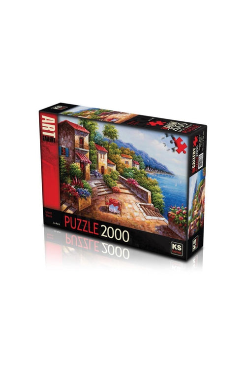 11347 Ks, Silent Shore, 2000 Parça Puzzle + MES Akademi Eğitim Seti Hediye!
