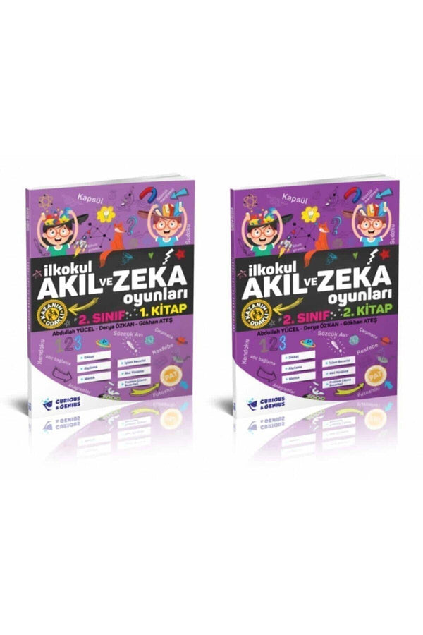 MES Akademi Yapay Zeka Eğitim Seti Hediyeli İlk Okul 2.sınıf Akıl Ve Zeka Oyunları 2 Kitap