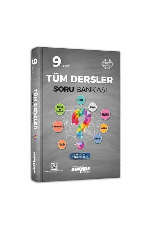 MES Akademi Yapay Zeka Eğitim Seti Hediyeli Ankara Yayın 9. Sınıf Tüm Dersler Soru Bankası
