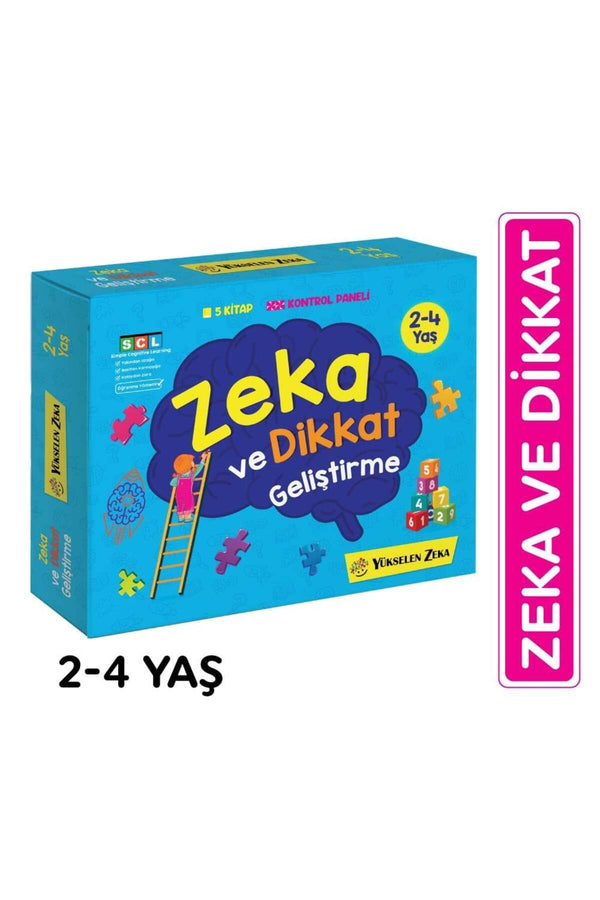 MES Akademi Yapay Zeka Eğitim Seti Hediyeli Zeka ve Dikkat Geliştirme Seti (2-4 Yaş)