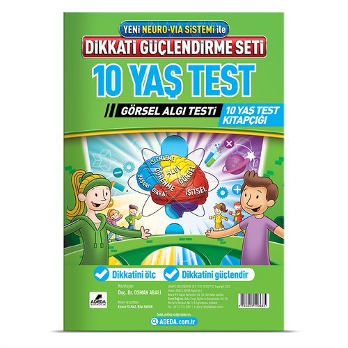 Adeda Dikkati Güçlendirme Seti Görsel Algı Test 10
