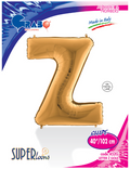 Kikajoy Harf Folyo Balon 40" Altın -Z-