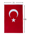 Ormi Alpaka Türk Bayrağı 70X105Cm