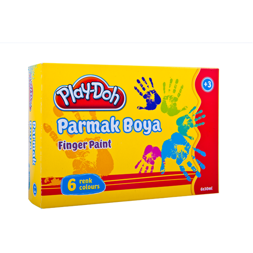 Play-Doh Parmak Boyası 6 Renk