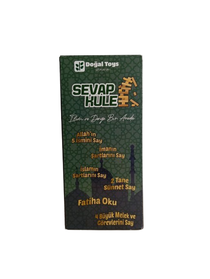 Doğal Toys Sevap Kule Denge Oyunu