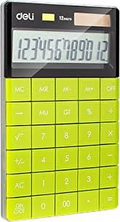 Deli Hesap Makinesi 12 digit Yeşil