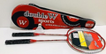 Double W Badminton Raket Seti Çantalı BDT-39