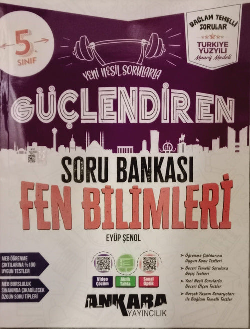 Ankara Yayıncılık 5. Sınıf Güçlendiren Fen Bilimleri Soru Bankası