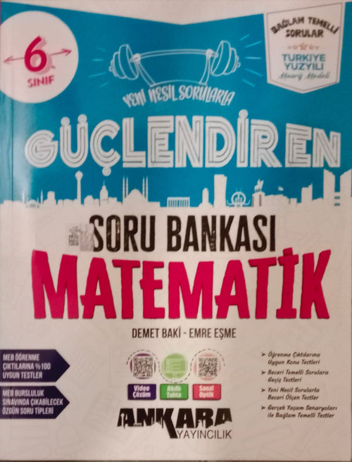 Ankara Yayıncılık 6. Sınıf Güçlendiren Matematik Soru Bankası