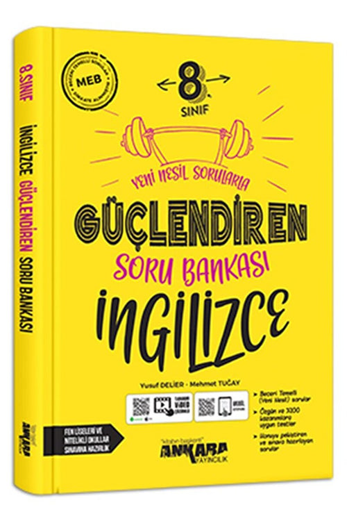 Ankara Yayıncılık 8. Sınıf Güçlendiren İngilizce Soru Bankası