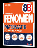 Fenomen Okul Yayınları 8. Sınıf LGS Matematik B Soru Bankası (Bağlam Temelli)