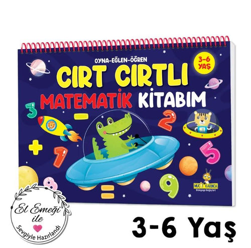 Yz Cırtcırtlı Matemamik Kitabım 3-6 Yaş