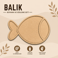 Esmay Mdf Boyama Objesi 20x15cm Balık