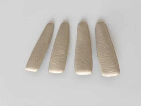 Cream Window Crank Handle Pad Cover for Mercedes R107, W109 W115 W116 W123 - Bazarry Auto