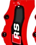 4x Brake Caliper Covers Black Disc Front Rear A3 A4 A6 A8 Q5 Q7 Allroad SET A5