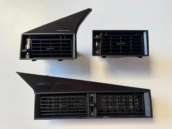Mercedes W201 190E Compatible Front Interior Center Left Right 3pcs LHD - Bazarry Auto