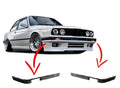 For BMW E30 E30 Coupe 87-94 Late Facelift Front Bumper Side Trims Molding Set