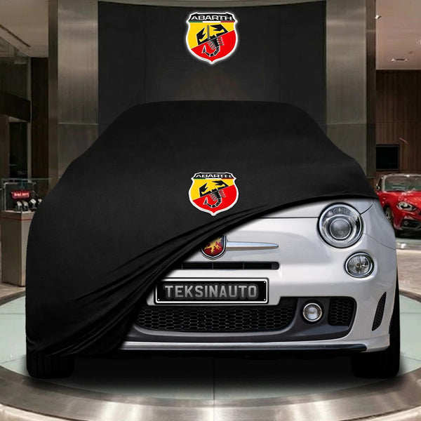 Abarth 500 Coupe Pininfari Indoor Car Cover Custom Fit Breathable Stretch Fabric - Bazarry Auto