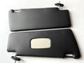 FOR Mercedes W123 Sun Visor Left & Right with Mirror BLACK Set New