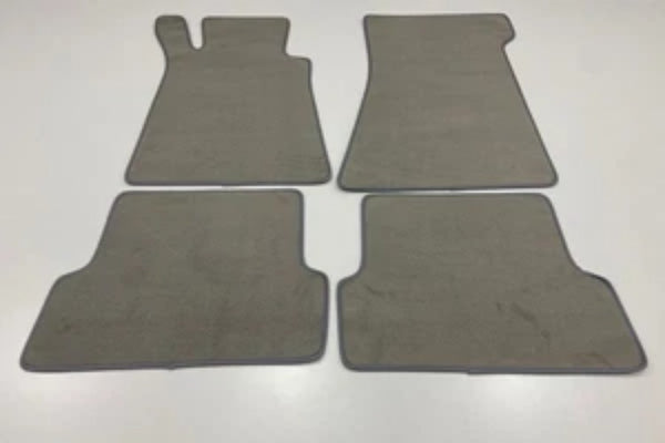 New R107 Floor Mat Mercedes R107 Floor Mat 350sl 380sl 560sl GRAY - Bazarry Auto