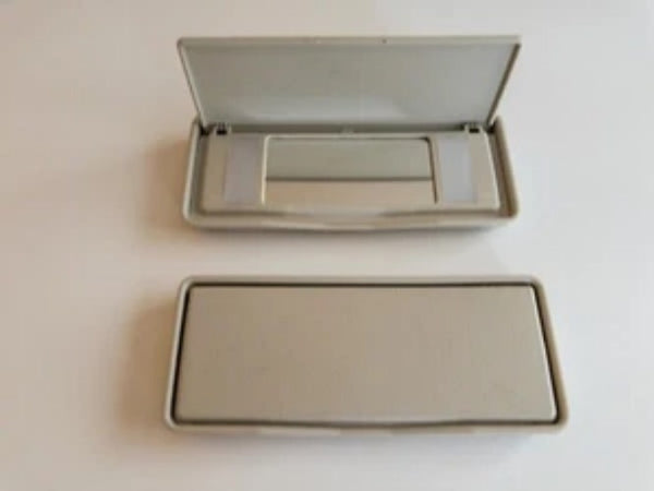 Mercedes Sun Visor Vanity Mirror R107 560SL W123 W126 560SE 560 SEC LIGHT GRAY - Bazarry Auto