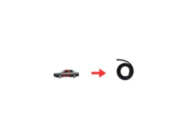 RUBBER FRONT DOOR SEAL GASKET BMW E30 SEDAN 83-91 LH-RH - Bazarry Auto