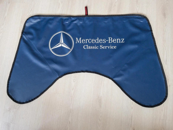 Fender Protector for Mercedes Benz Classic Vintage Service Cover with Magnet - Bazarry Auto