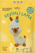 H.Crafts Softie Büyük Amigurumi Kiti-Sevimli Lama