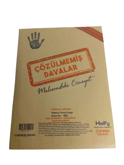 Molfy Çözülmemiş Davalar - Mahzendeki Cinayet