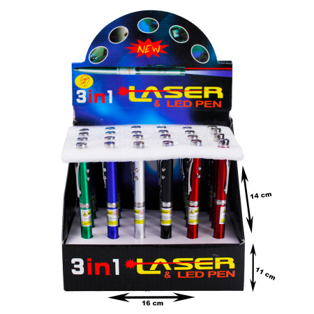 Kızılkaya Lazer Kalem + Fener KZL-1705020