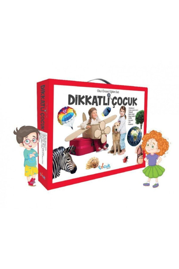 MES Akademi Yapay Zeka Eğitim Seti Hediyeli Temel Dikkat Çocuk 5 Yaş Dikkatli Çocuk Okul Öncesi Eğitim Seti