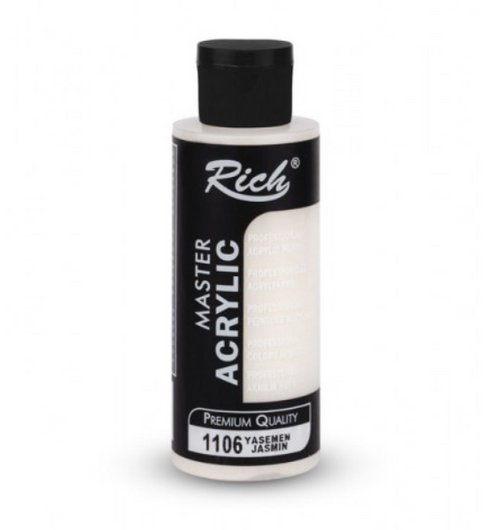 Rich Akrilik Boya 120ml 1106 Yasemen
