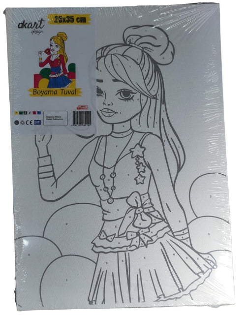 Akart Tuval 25X35 Baskılı-Sayılı