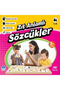 Martı Eğitici Yapboz Zıt Anlamlı Sözcükler