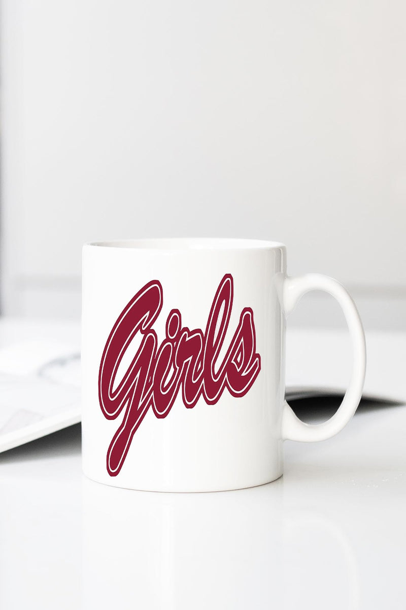 Girls 2 Baskılı 330 ml Porselen Kupa Bardak (123781_1)
