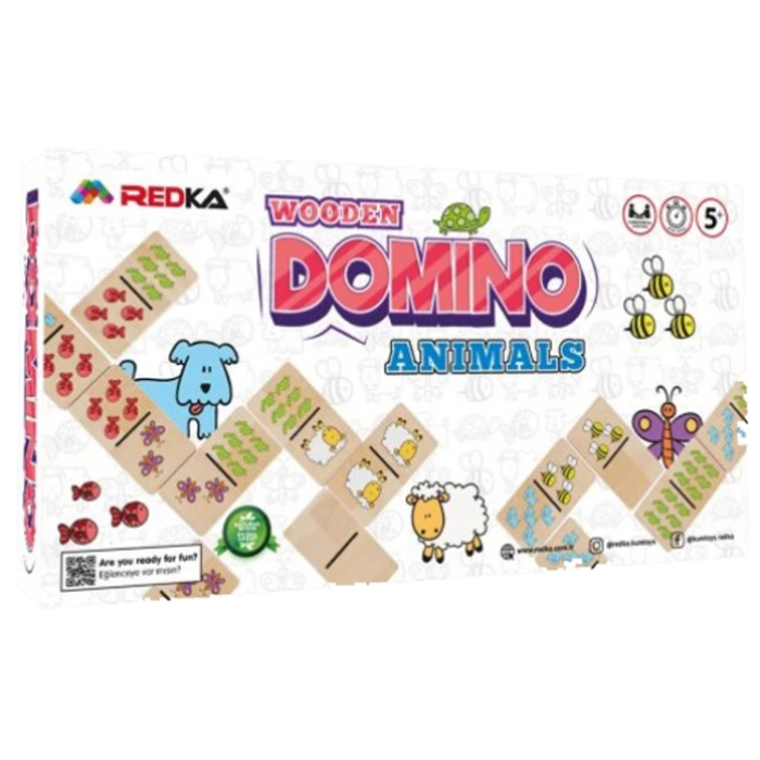 Redka Wooden Domino Hayvanlar RD5648