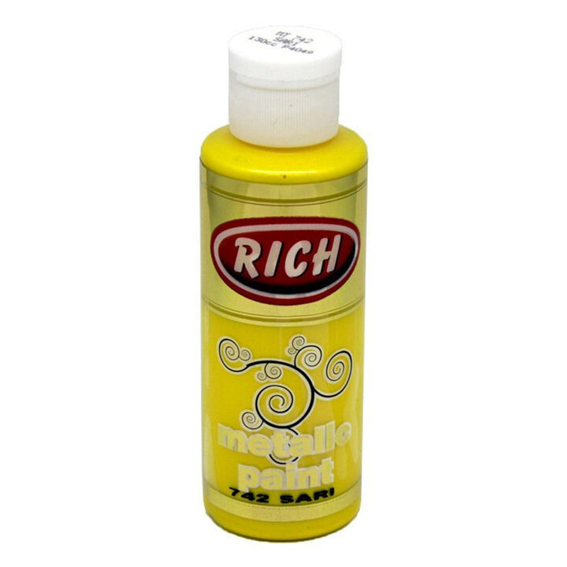 Rich Metalik Akrilik 120ml 742 Sarı