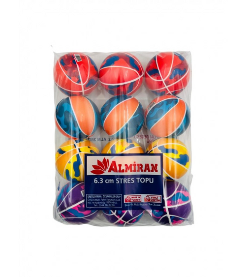 Almiran Stres Topu 6.3Cm -12 Kamuflaj