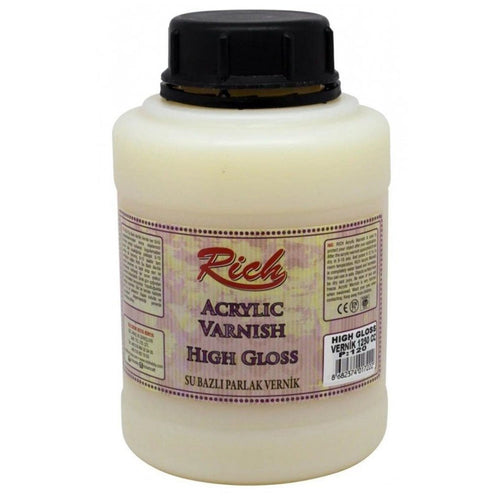 Rich High Gloss Su Bazlı 1250ml 2520 Parlak Vernik