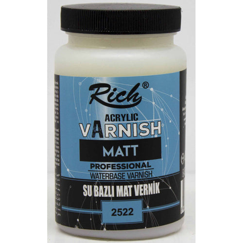 Rich Su Bazlı Vernik Mat 250ml 2522