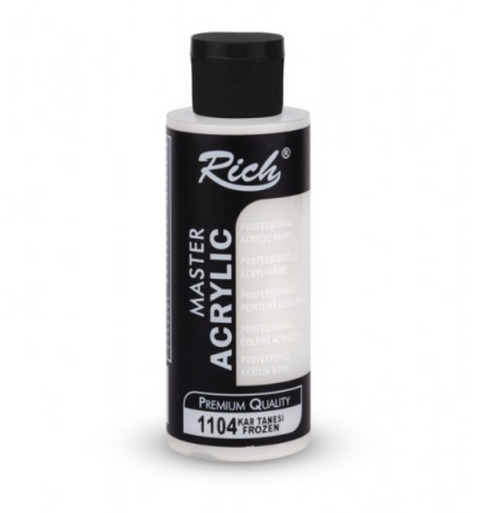 Rich Akrilik Boya 120ml 1104 Kar Tanesi