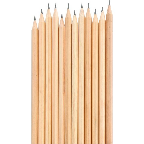 Fatih Kurşun Kalem Natural Köşeli