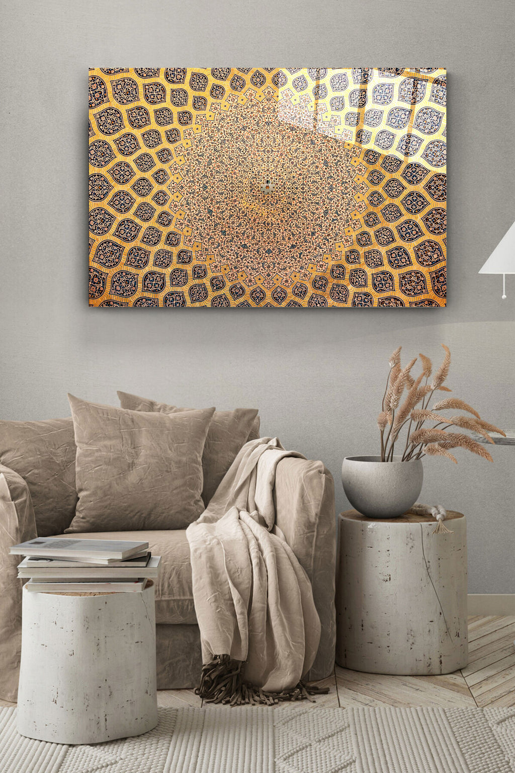 İslami Cam Tablo, Dekoratif Cam Tablo (50 x 70)