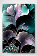 Leaf Art Cam Tablo, Dekoratif Cam Tablo (50 x 70)