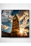 Dekoratif Londra Dekoratif Cam Tablo